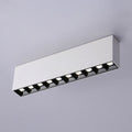 Foco lineal LED superficie color blanco - 20W - UGR18 - CRI90 - Chip OSRAM 5