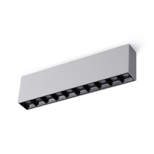 Foco lineal LED superficie color blanco - 20W - UGR18 - CRI90 - Chip OSRAM (5)