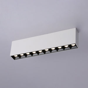 Foco lineal LED superficie color blanco - 20W - UGR18 - CRI90 - Chip OSRAM (7)