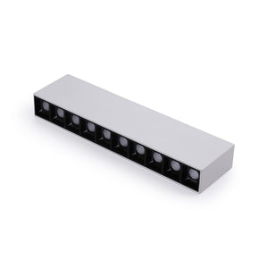 Foco lineal LED superficie color blanco - 20W - UGR18 - CRI90 - Chip OSRAM (6)