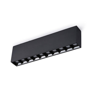 Foco lineal LED superficie color blanco - 20W - UGR18 - CRI90 - Chip OSRAM - Barcelona Led-