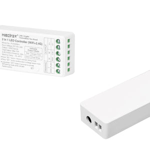 Controlador tira LED 2 en 1- Monocolor - Dual White - 12/24V DC - 2.4G - WiFi - MiBoxer - FUT035W+ (1)