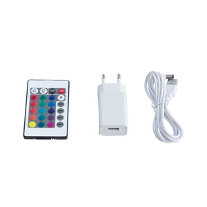 Macetero LED RGBW recargable - 12W - IP67 - Barcelona Led-Mobiliario