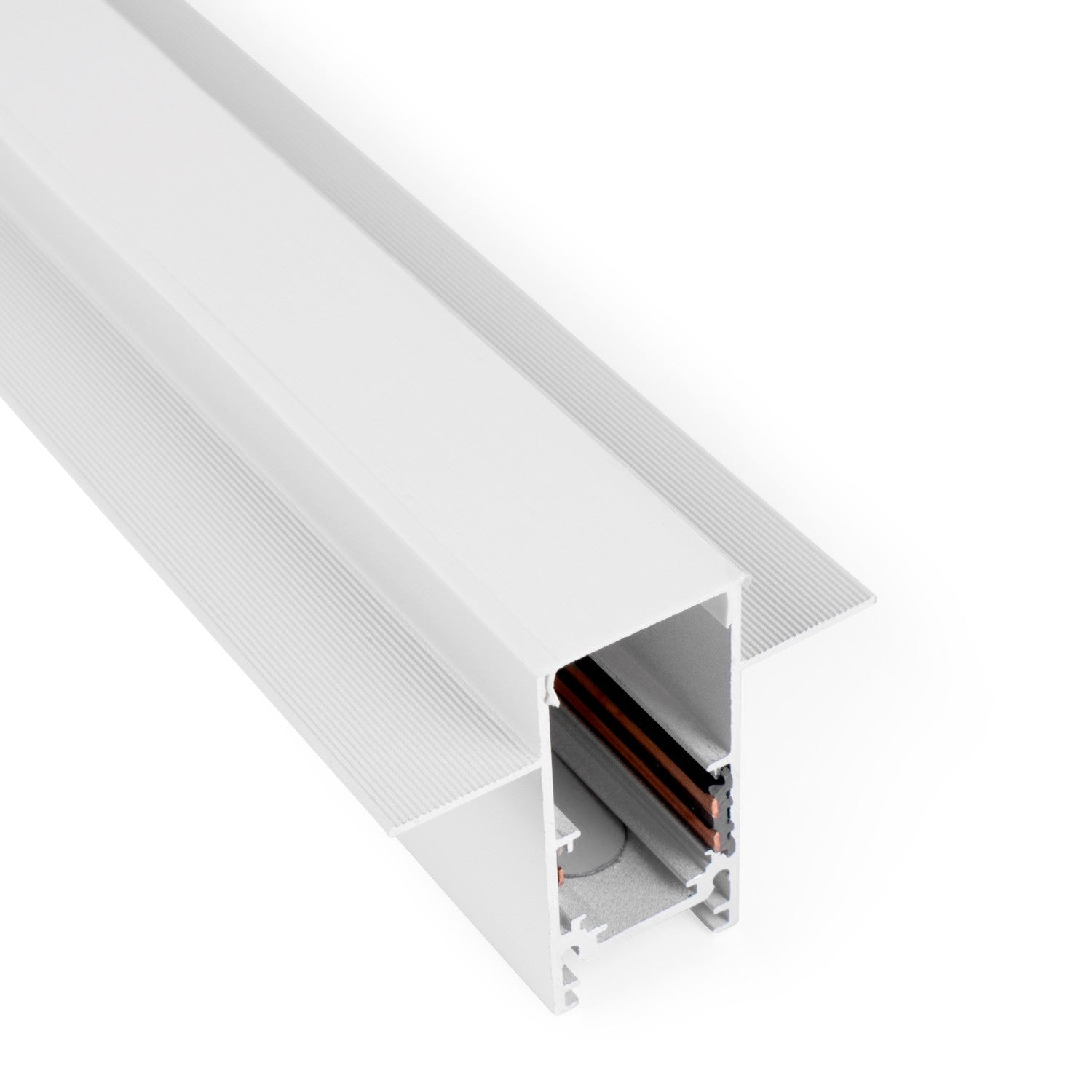 Carril magnético 20mm empotrable 48V - 1 metro (1)