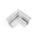 L-joint for recessed magnetic rails 20 mm - Horizontal 2