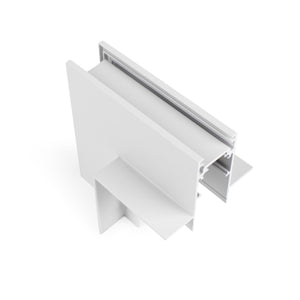 Unión en L para carriles magnéticos empotrables 20mm - Vertical - Barcelona Led-Accesorios