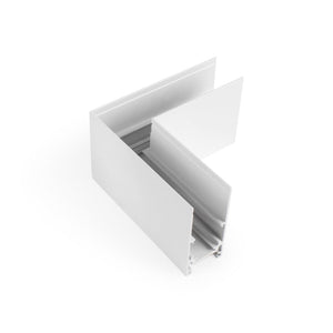 Unión en L para carriles magnéticos de superficie 20mm - Horizontal - Barcelona Led-Accesorios