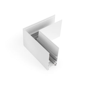 Unión en L para carriles magnéticos de superficie 20mm - Horizontal (8)