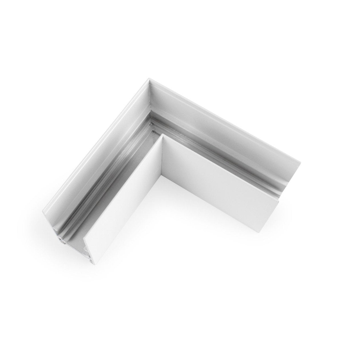Unión en L para carriles magnéticos de superficie 20mm - Horizontal - Barcelona Led-Accesorios