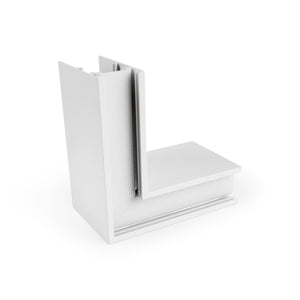 Unión en L para carriles magnéticos de superficie 20mm - Horizontal - Barcelona Led-Accesorios