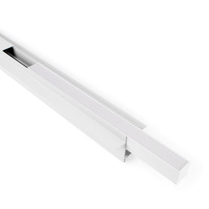 Luminaria lineal LED opal para carril magnético 48V - 10W - Barcelona Led-