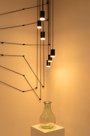 Lámpara colgante de diseño "Nébula" - 9x6W (5)