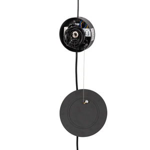 Lámpara colgante de diseño "Nébula" con enchufe e interruptor - 1x6W (5)