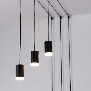Lámpara colgante de diseño "Nébula" - 3x6W (6)