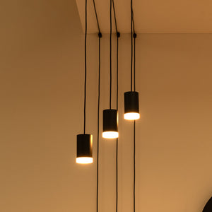 Lámpara colgante de diseño "Nébula" - 3x6W (7)