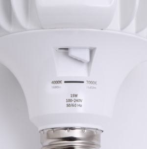 Bombilla LED E27 alta potencia -15W - CCT - Fumagalli - ø100mm (2)