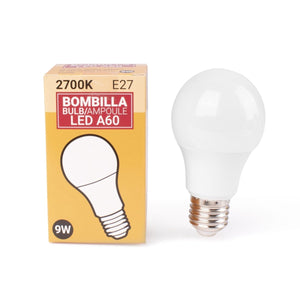 Bombilla LED E27 A60 - 9W - Barcelona Led-
