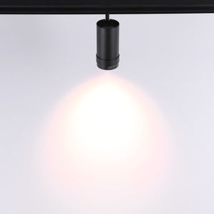 Foco LED para carril magnético con Zoom 10-55º - 48V - 12W - Barcelona Led-