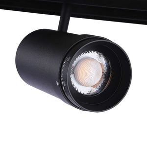 Foco LED para carril magnético con Zoom 10-55º - 48V - 12W - Barcelona Led-