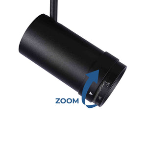 Foco LED para carril magnético con Zoom 10-55º - 48V - 25W (15)