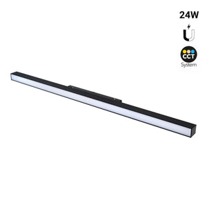 Luminaria lineal opal para carril magnético CCT - 24W - Mi Light