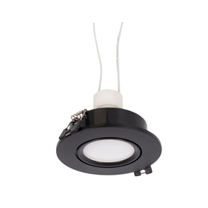 KIT x 10 - Aro downlight basculante + Bombilla GU10 5W + Casquillo GU10 (30)