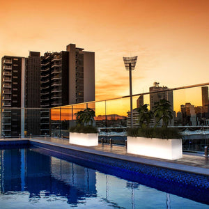 Macetero LED RGBW recargable - 12W - IP67 (17)