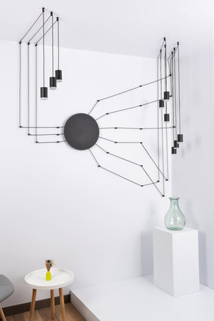 Lámpara colgante de diseño "Nébula" - 9x6W (13)