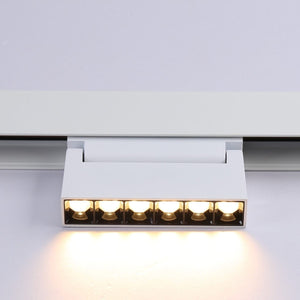 Luminaria lineal LED orientable para carril magnético 48V - 6W - UGR16 - Barcelona Led-