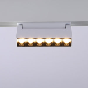 Luminaria lineal LED orientable para carril magnético 48V - 6W - UGR16 - Barcelona Led-