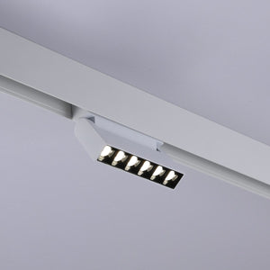 Luminaria lineal LED orientable para carril magnético 48V - 6W - UGR16 - Barcelona Led-