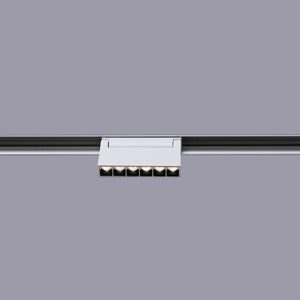 Luminaria lineal LED orientable para carril magnético 48V - 6W - UGR16 - Barcelona Led-