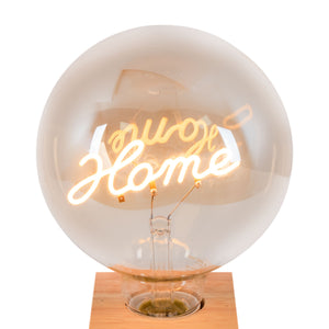 Bombilla decorativa filamento "HOME" E27 G125 - 4W - 2200K (1)