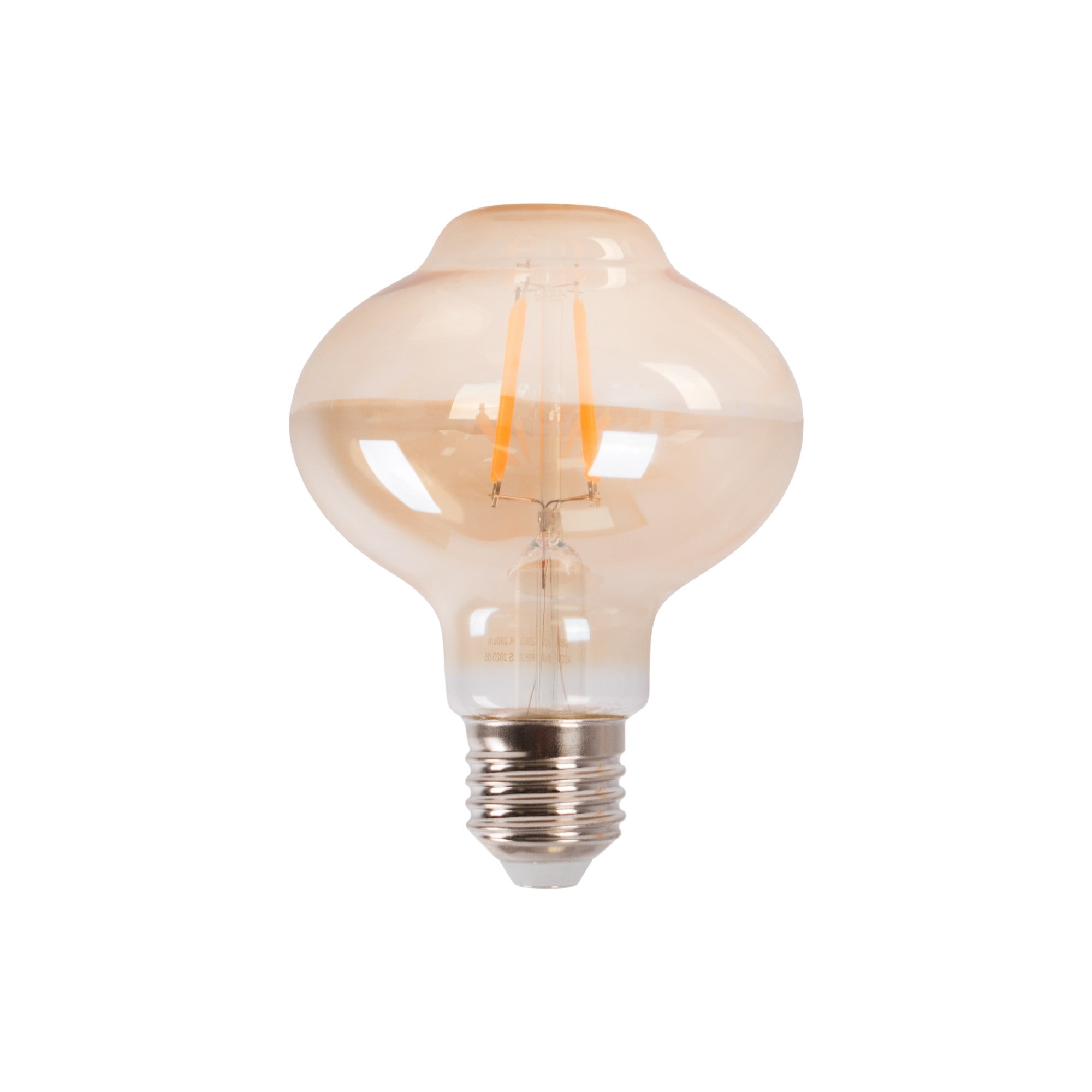 Bombilla LED filamento E27 G85 - 4W - Vintage Gold - 2200K