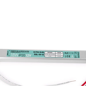 Fuente de alimentación ultra slim 12V - 18W - IP20 (2)