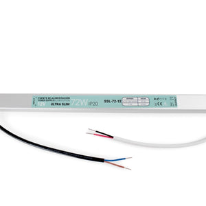 Fuente de alimentación ultra slim 12V - 72W - IP20 - Barcelona Led-Material eléctrico