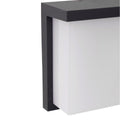 Aluminium outdoor wall light