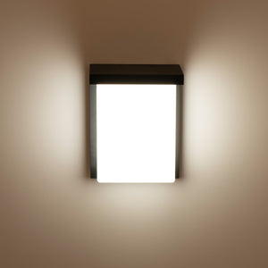 Aplique de pared exterior en aluminio "Block" - Potencia ajustable: 12W-14W-16W - CCT (6)