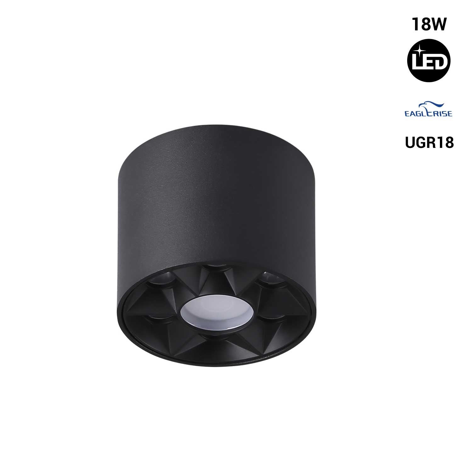 Aplique de techo LED 8W - UGR18 - Driver Eaglerise