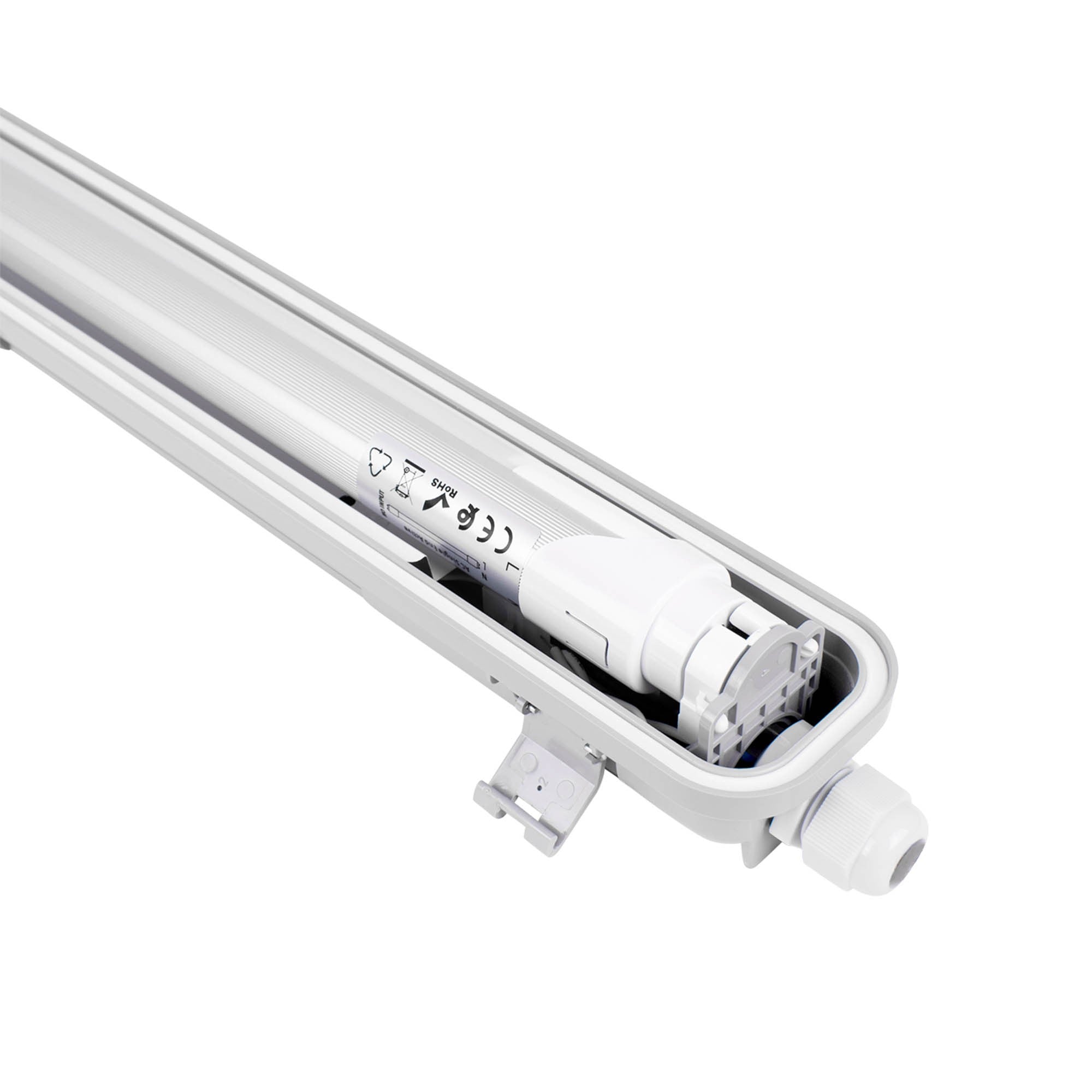 Pantalla estanca para tubo LED 120cm - IP65 (1)