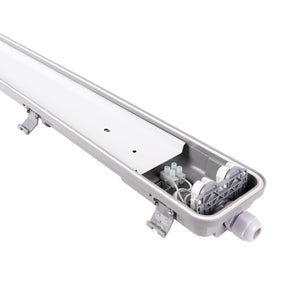 Pantalla estanca para 2 tubos LED 120cm - IP65 (5)