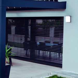 Aplique de pared exterior en aluminio "Block" - Potencia ajustable: 12W-14W-16W - CCT - Barcelona Led-Decoración