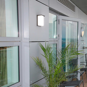 Aplique de pared exterior en aluminio "Block" - Potencia ajustable: 12W-14W-16W - CCT (1)