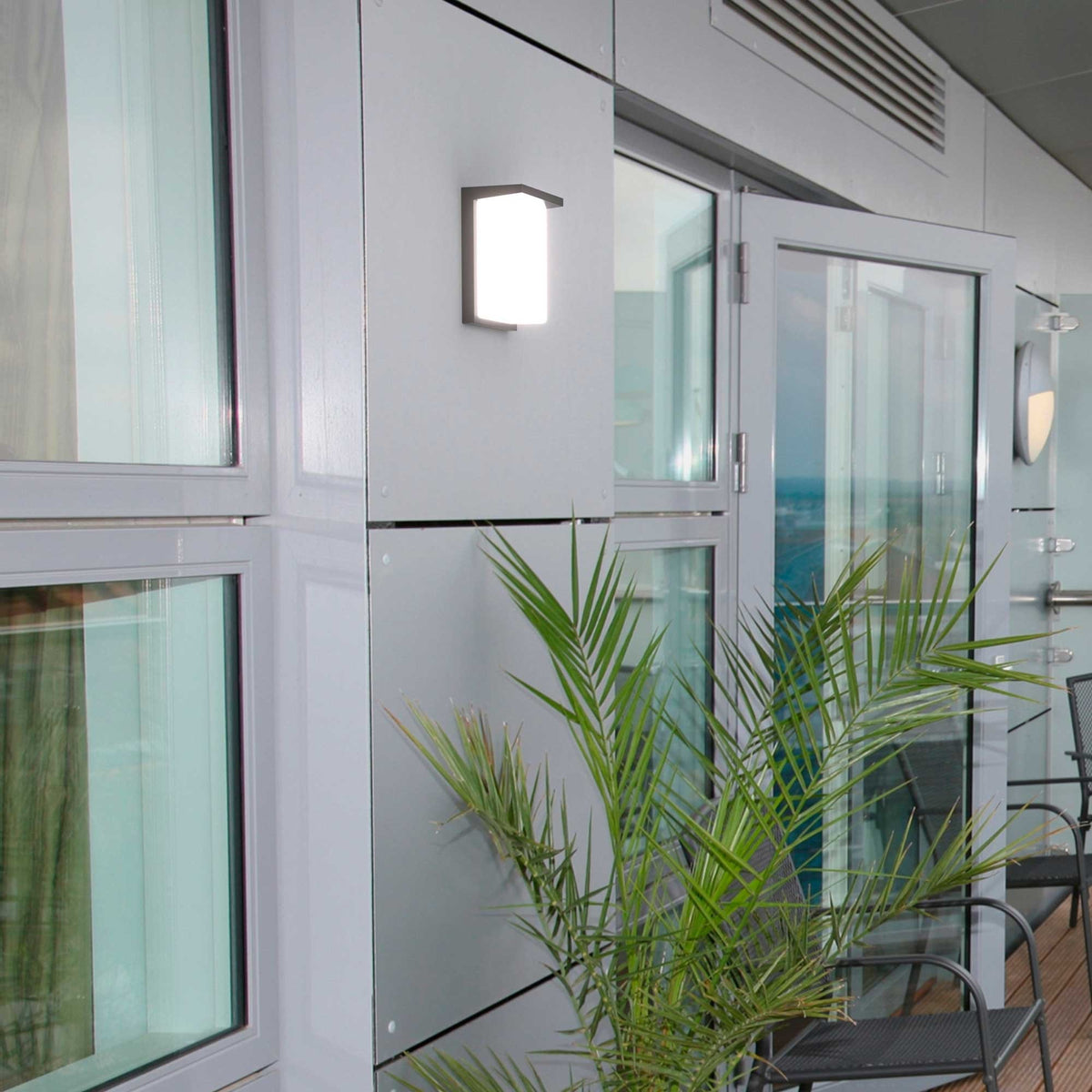 Aplique de pared exterior "Block" - Potencia ajustable: 12W-14W-16W - CCT (1)