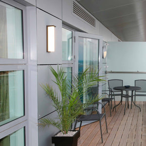 Aplique de pared exterior en aluminio "Retal" - Potencia ajustable: 18W-20W-22W - CCT- IP65 (1)