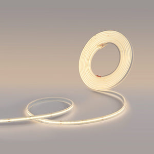 Tira LED COB 24V DC - 12W/m - 10mm - IP67 - Rollo de 5 metros - Corte cada 5cm - Barcelona Led-