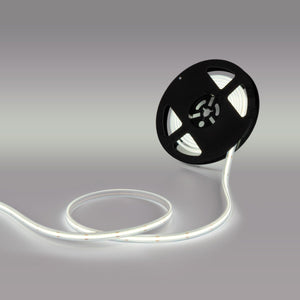 Tira LED COB 24V DC - 12W/m - 10mm - IP67 - Rollo de 5 metros - Corte cada 5cm - Barcelona Led-
