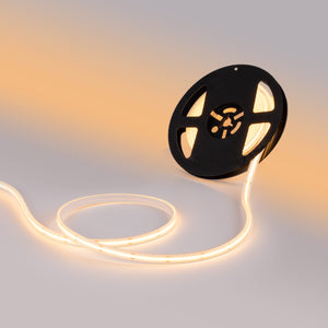 Tira LED COB 24V DC - 12W/m - 10mm - IP67 - Rollo de 5 metros - Corte cada 5cm - Barcelona Led-