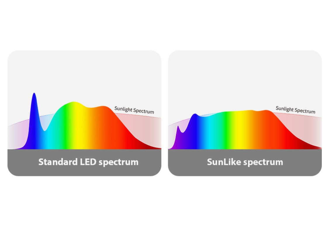 Bombilla LED GU10 6W Full Spectrum "SUNLIKE" - Cristal - 500lm - CRI90 - PAR16 - 36° (2)