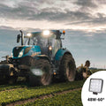 Faro LED 4x4 todo-o-terreno - 48W - 10-40V CC - 4 Polegadas - 2000lm - Ângulo 60º 2